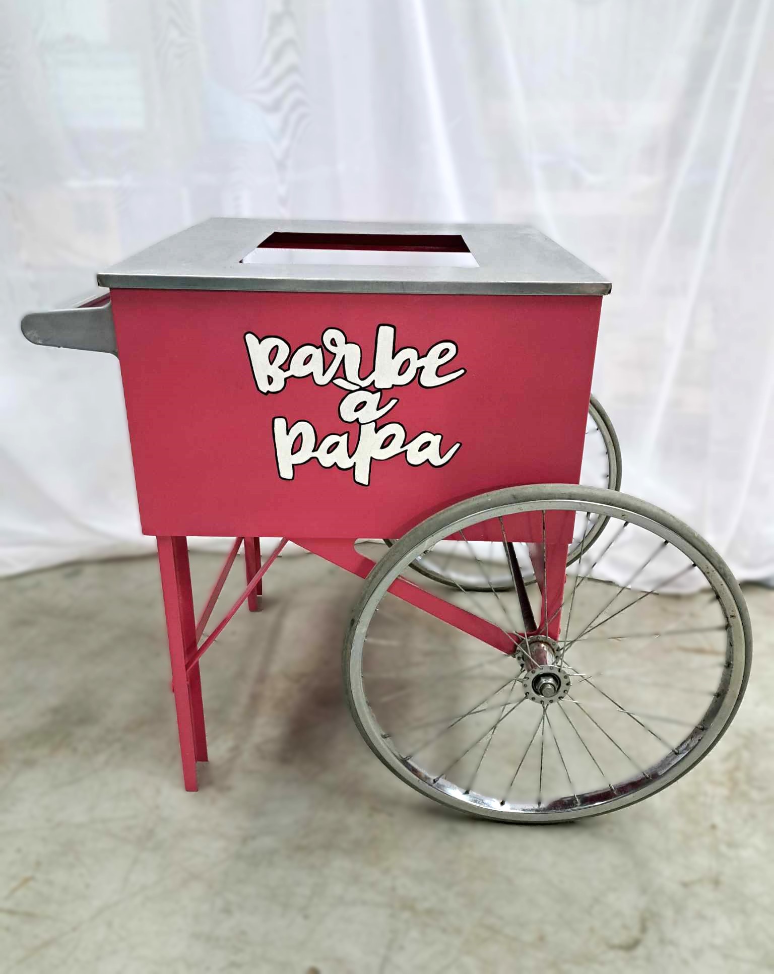 Chariot Barbe à Papa